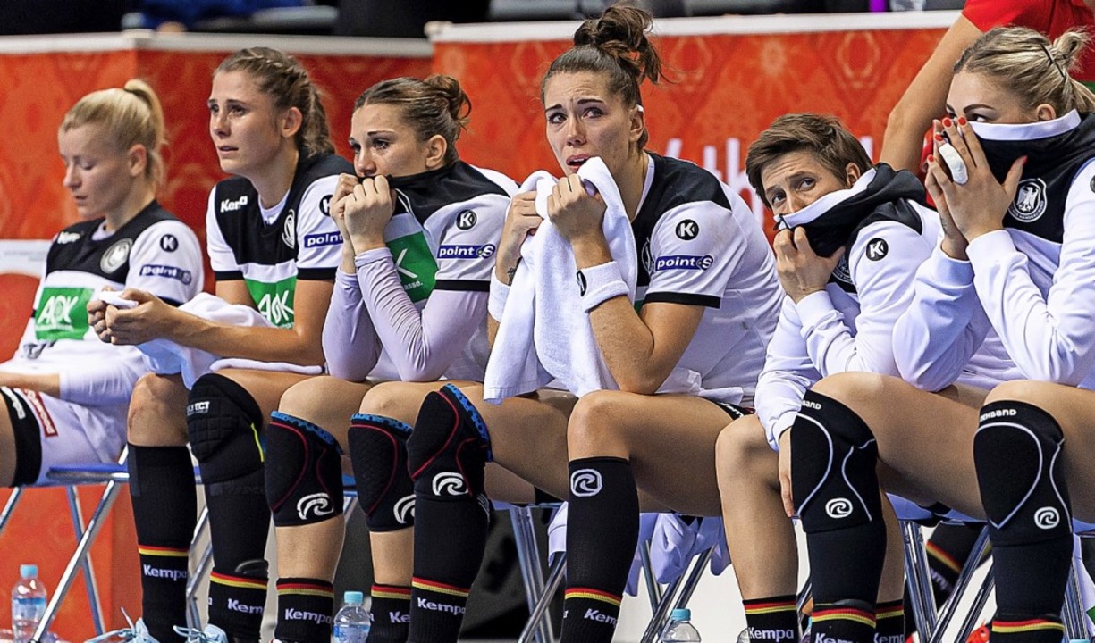 Die Deutschen Handball Frauen Verpassen Das Wm Halbfinale Nationalmannschaft Badische Zeitung