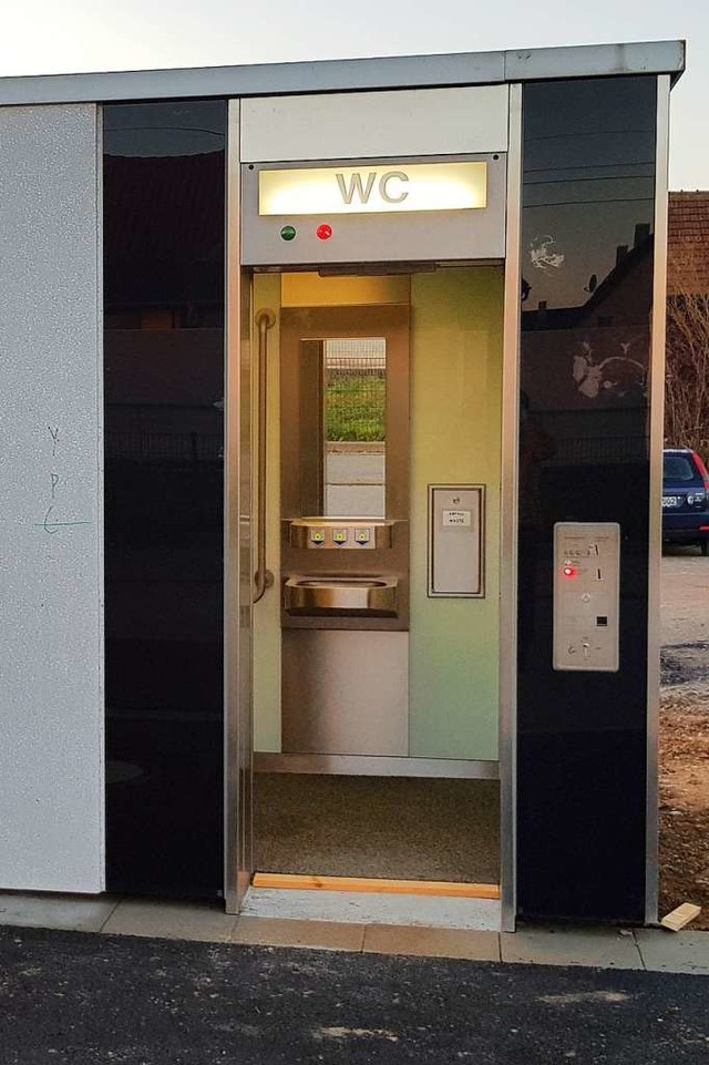 Das neue WC am Ringsheimer Bahnhof  | Foto: Gemeinde Ringsheim