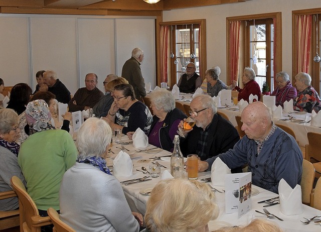 Gut besucht war der fnfte Mittagstisc...chenschwand am vergangenen Dienstag.   | Foto: Stefan Pichler