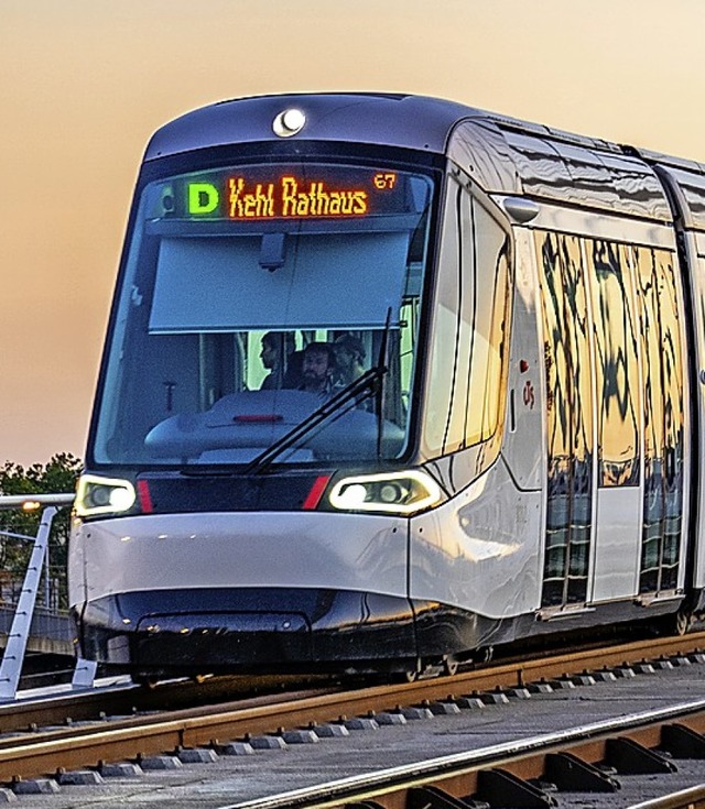 Hat einen prima Lauf: die Tram zwischen Kehl und Straburg  | Foto: stadt Kehl