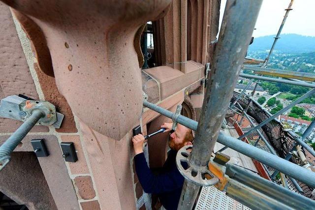 Film zeigt das Dauerprojekt Turmsanierung am Freiburger Mnsterturm