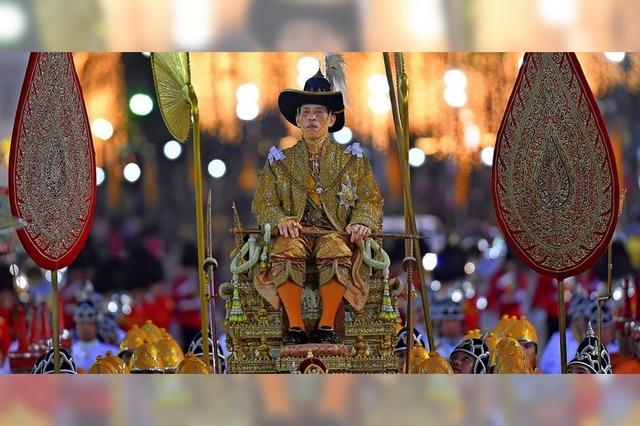 Krönungszeremonie des thailändischen Königs beendet