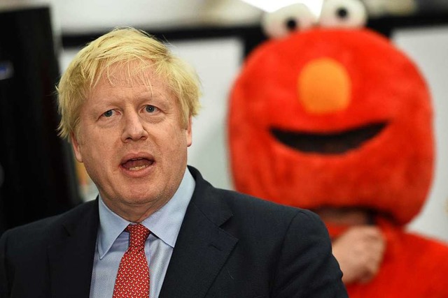 Boris Johnson steht fr den Brexit.  | Foto: OLI SCARFF (AFP)