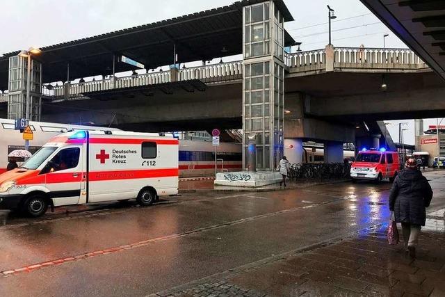 Sperrung des Freiburger Hauptbahnhofes ist aufgehoben