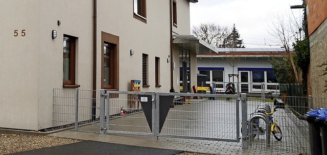 Die Sanierung des Kindergartens St. Jo...nes der groen Projekte 2020 in Wyhl.   | Foto: Roland Vitt