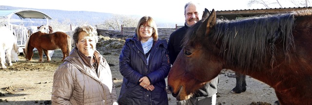 Ein eingespieltes Team (von links) Eli...zkirch-Berg eine Heimat gefunden hat.   | Foto: Tanja Bury