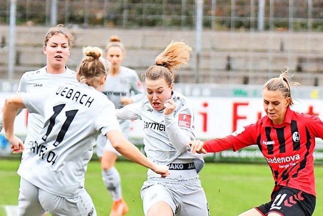 Frauen des SC Freiburg kommen über ein 1:1 gegen Leverkusen nicht hinaus