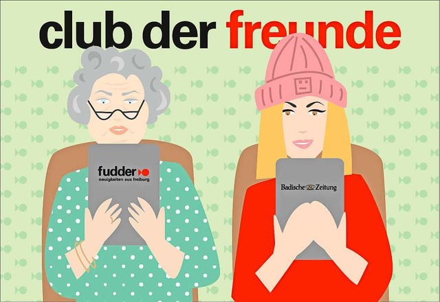 Mitglieder im fudder-Club knnen BZ-On...ch auch fr Omas und Opas interessant.  | Foto: Karo Schrey