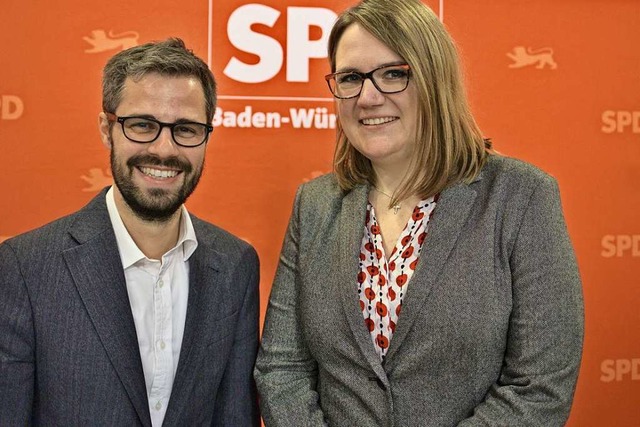 Julien Bender ist  seit 2015 Kreisvors...sam mit Viviane Sigg die SPD Freiburg.  | Foto: Ludwig Striet, SPD Freiburg