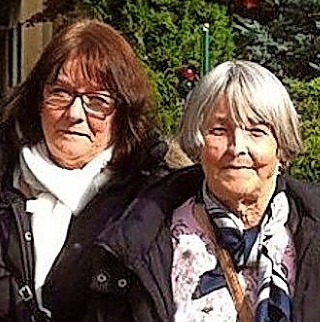 Marlene Krber mit ihrer Mutter  | Foto: privat