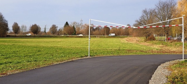 Zwischen dem neuen &#8222;Park and Rid...oll der Wohnmobilstellplatz entstehen.  | Foto: Michael Haberer