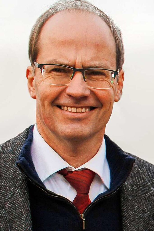 Christian Renkert, seit 2013 Brgermei.... Er tritt das Amt am 2. Mrz 2020 an.  | Foto: Alexander Huber