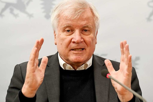 Innenminister Horst Seehofer  | Foto: Carsten Rehder (dpa)