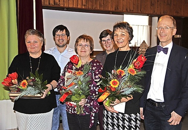 Mathilde Thoma, Vorsitzender Viktor Bu...elm Kollmann (von links nach rechts).   | Foto: Verein