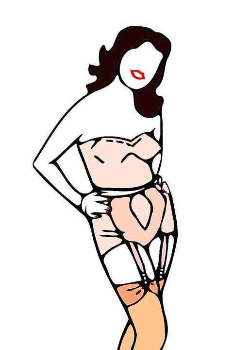 Ein H�fthalter war so eine Art kurzes ...s �ber der Unterw�sche getragen wurde.  | Foto: Brenda Miller - Fotolia