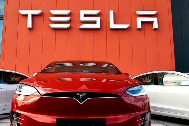 Ein Tesla  | Foto: JOHN THYS (AFP)