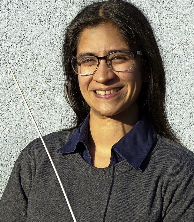 Neue Dirigentin der Musik- und Feuerwehrkapelle   ist Gabriela Ortiz Wrth.   | Foto: Aribert Rssel