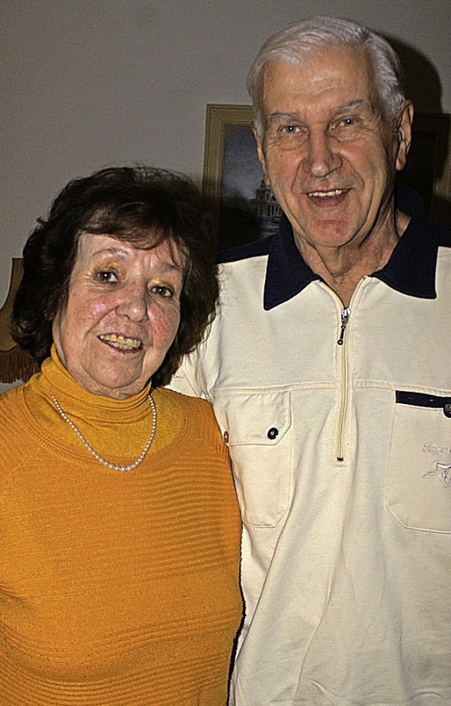 Goldene Hochzeit feiern Barbara und Werner Holstein.   | Foto: Werner Probst