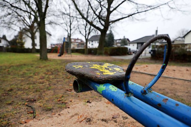 Der Spielplatz in Langenwinkel erhlt ...on Weihnachtswunsch finanziert es mit.  | Foto: Christoph Breithaupt