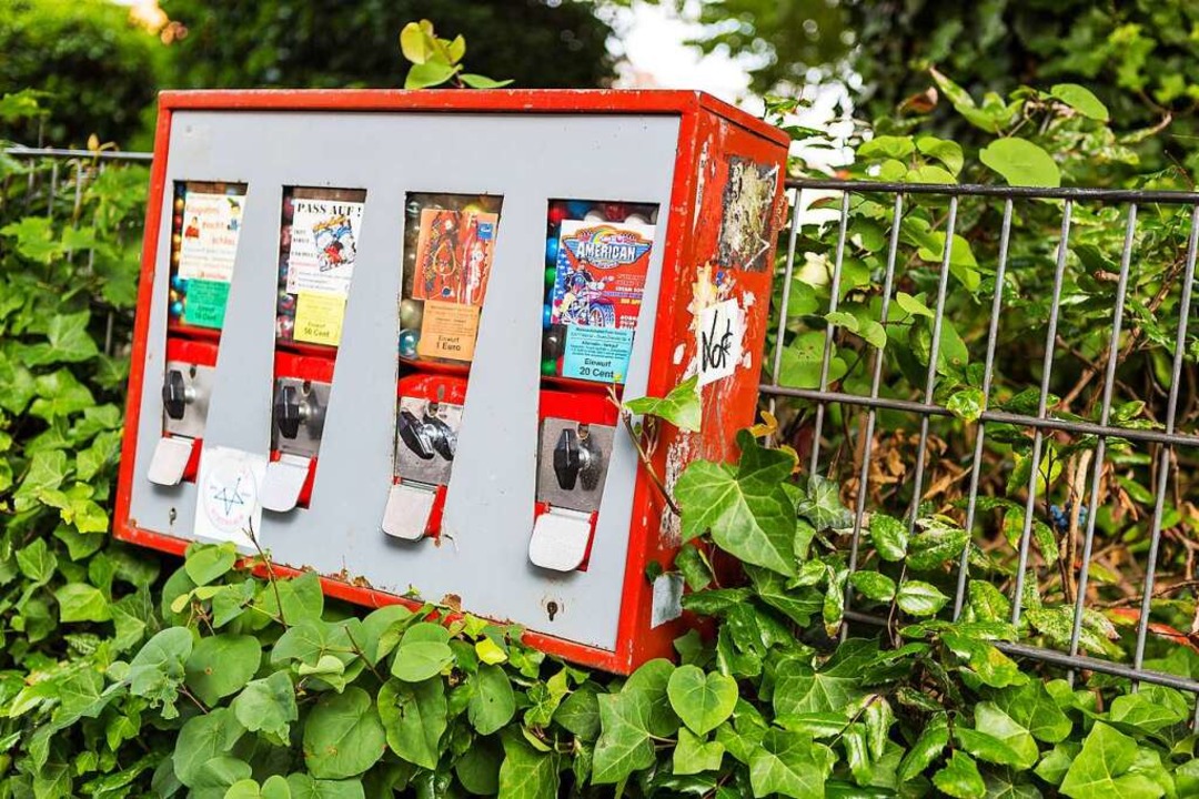 Heute fast verschwunden: Der Kaugummiautomat  | Foto: Carlotta Huber