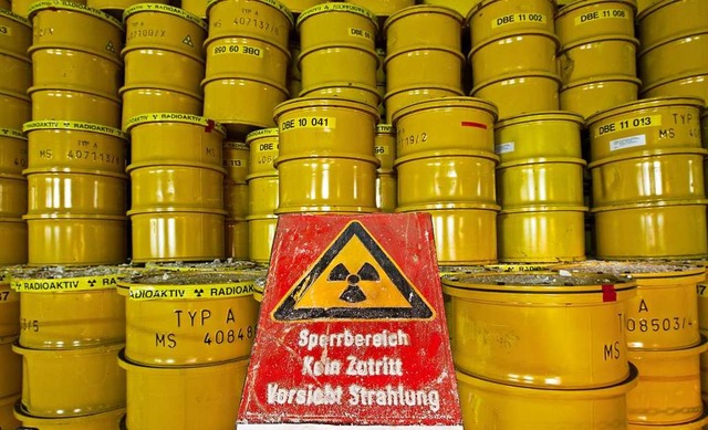 Die Frage nach der Lagerung von Atomm...wieder heftig diskutiert (Symbolbild).  | Foto: Jens Wolf
