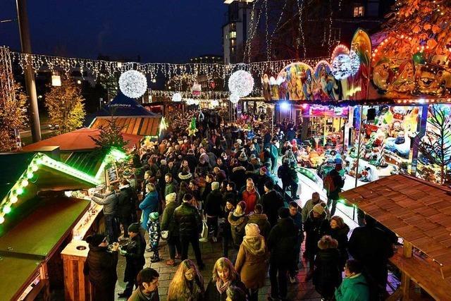 Freiburger Weihnachtsmarkt hat über eine Million Besucher