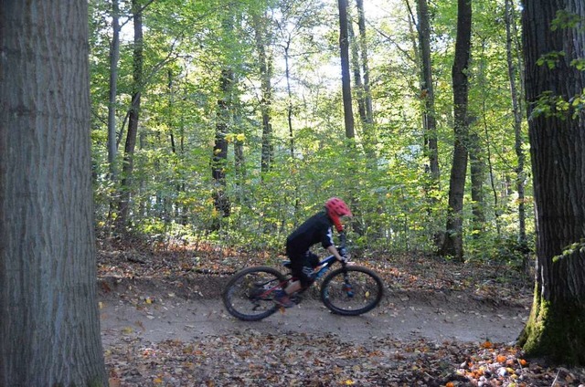 So etwa sollte der Mountainbike-Trailp...geraten. Doch daraus wird wohl nichts.  | Foto: Sebastian Krger