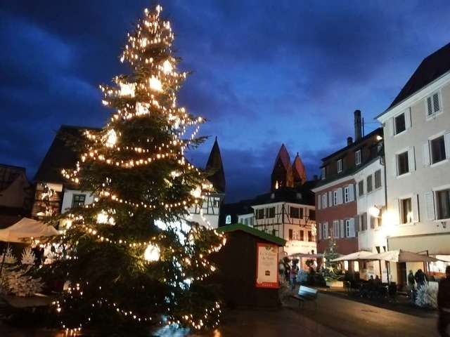 Weihnachtliches Schlettstadt.  | Foto: Sylvia Sredniawa