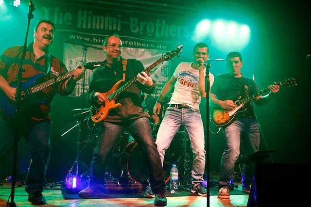 Weihnachtshock in Sulz mit den Himmi Brothers  | Foto: Heidi Foessel