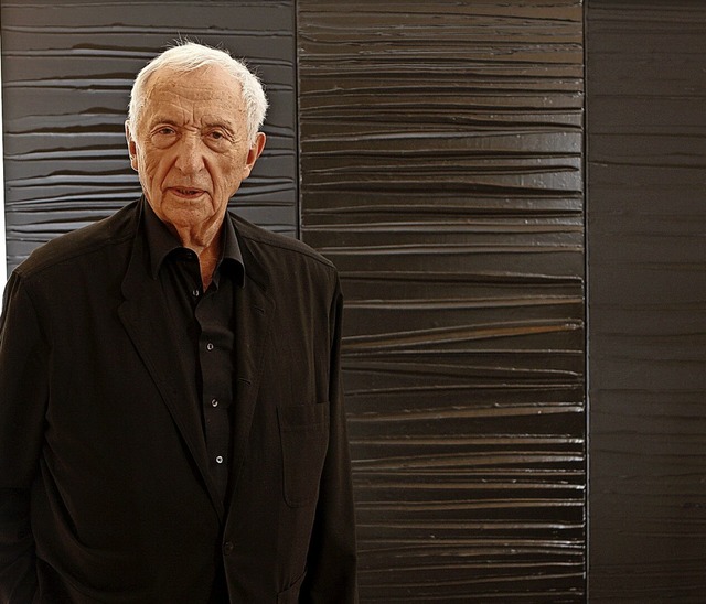 Pierre Soulages feiert an Heiligabend ... seiner Werke auerhalb Frankreichs.    | Foto: Franois BOUCHON