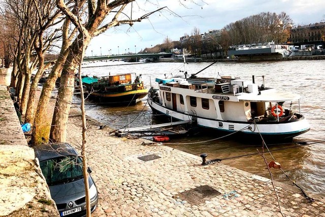 Hausboote an der Seine  | Foto: Knut Krohn