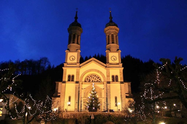 Die Kirche St. Johann Baptist in Todtn...ette beginnt an Heiligabend um 18 Uhr.  | Foto: Manuel Hunn