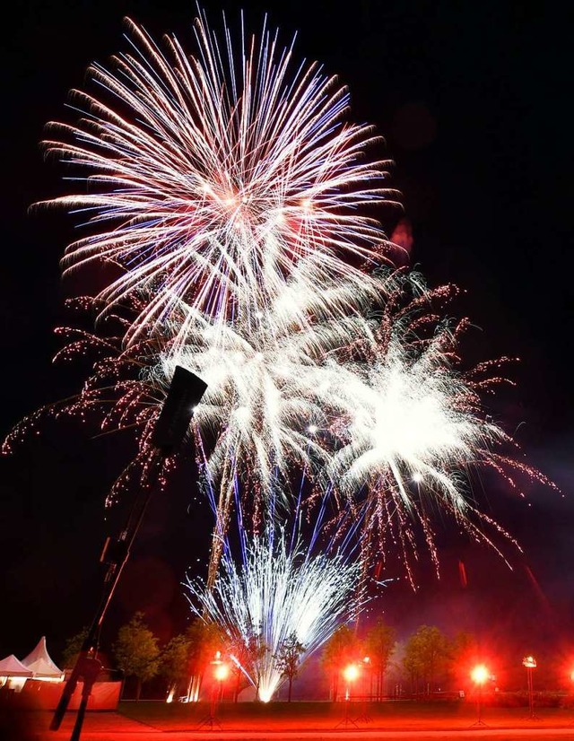 Feuerwerk in Lahr  | Foto: Wolfgang Knstle