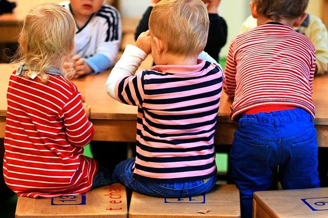 Nur fr gut ein Viertel der Kinder unt...ommunen Betreuungspltze (Symbolfoto).  | Foto: Julian Stratenschulte