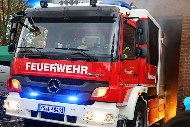 Die Feuerwehr in Denzlingen war an Heiligabend zwei Mal im Einsatz.  | Foto: Ralf Krawinkel