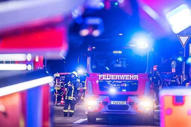 Was die Freiburger Feuerwehr über Weihnachten erlebt