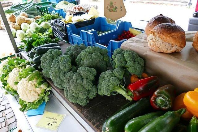 Auf dem Rheinfelder Wochenmarkt kommt die Kassenbonpflicht nicht gut an