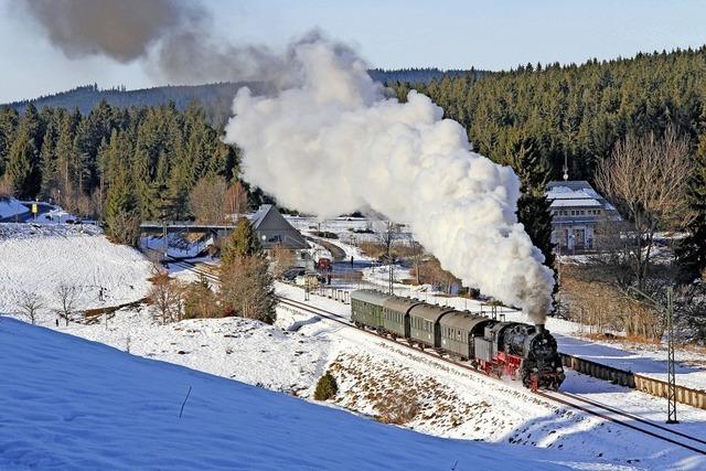 Drei-Seen-Bahn im Stil der 50er-Jahre im Hochschwarzwald