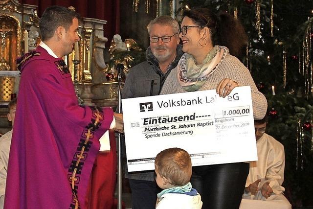 Spende fr die Kirchensanierung