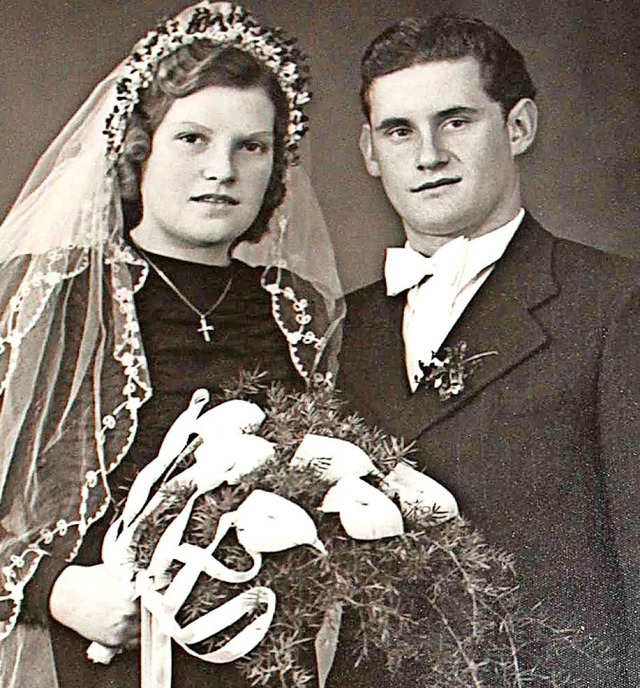 Hochzeitsfoto von 1949   | Foto: Ralph Lacher
