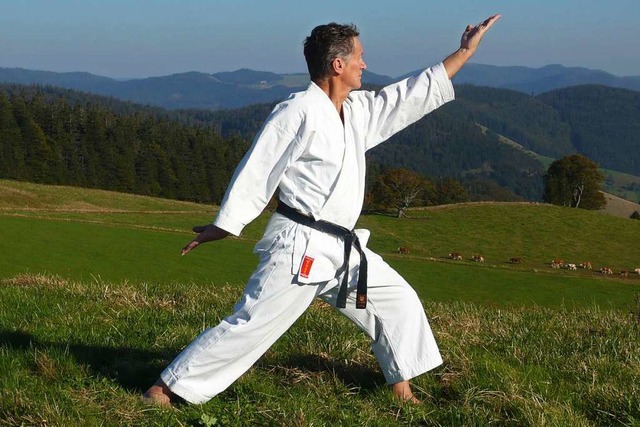 Im Karate geht es um das Verhltnis vo..., um langsame und schnelle Bewegungen.  | Foto: Privat