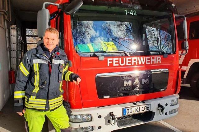 Freude und Frust beim Feuerwehrkommandanten von Kippenheim