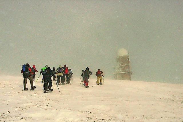 Einführung ins Schneeschuhwandern am Feldberg