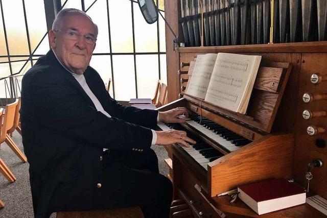 Seit 50 Jahren spielt Hanspeter Troendle die Orgel in der Abdankungshalle