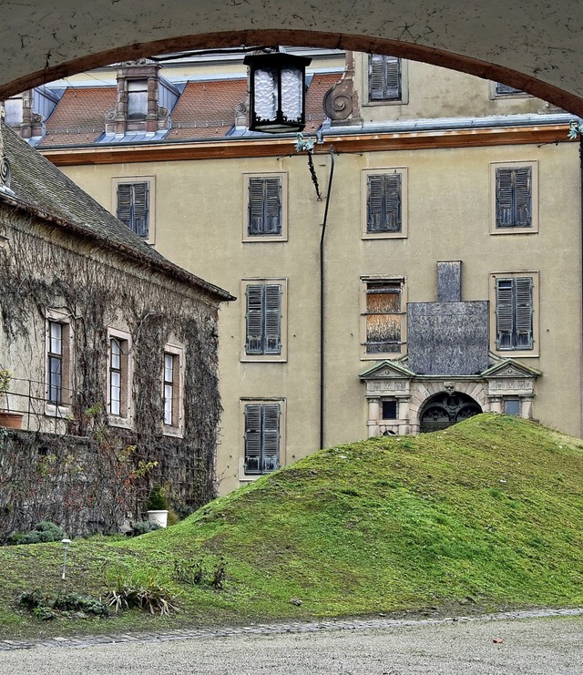 Was aus dem Schloss in Baden-Baden wird, wei niemand so genau.  | Foto: STEFAN JEHLE