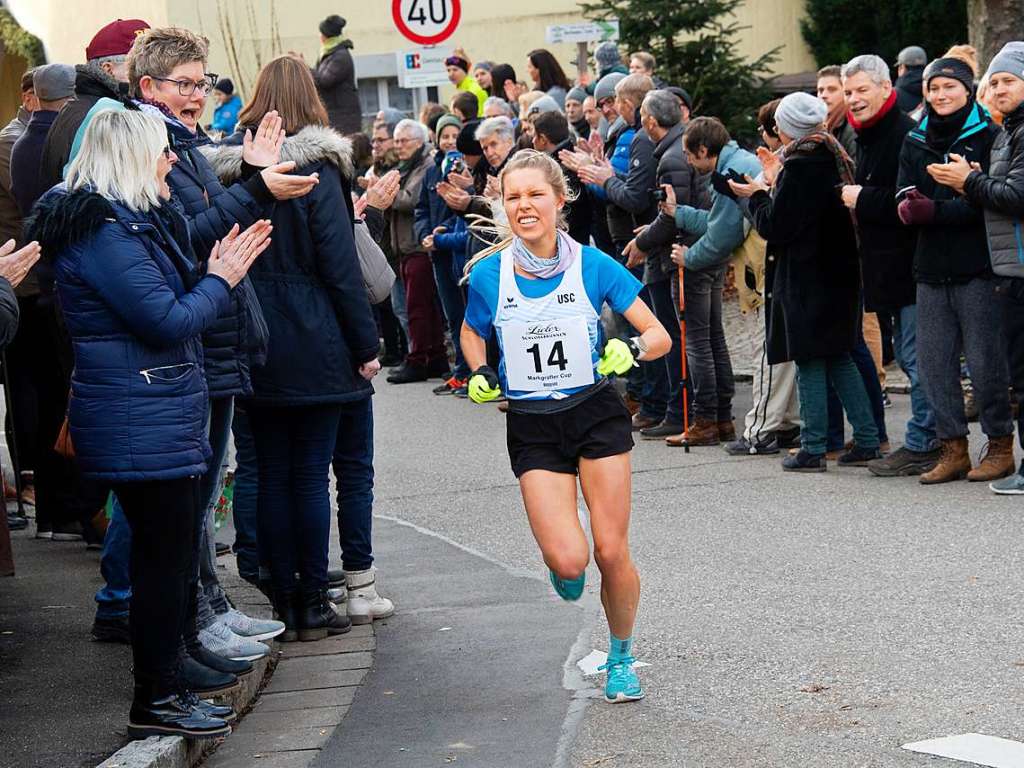 Annika Autenrieth vom USC Freiburg war die schnellste Frau.