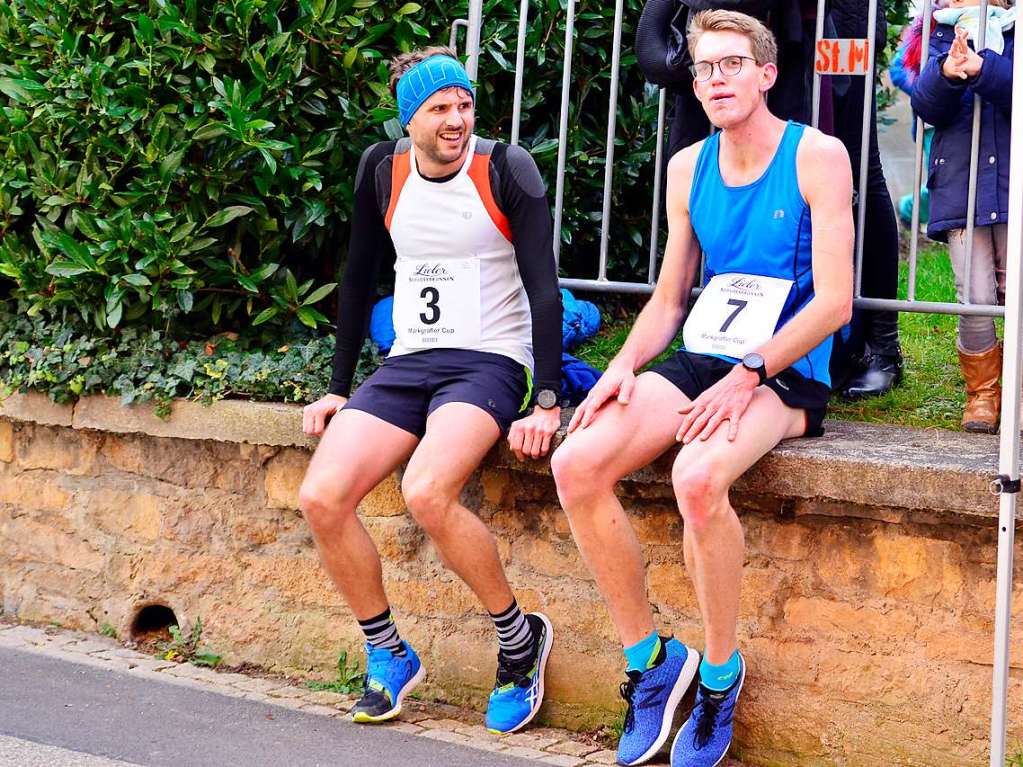 Florian Adami (links, Platz 3) und Balthasar Larisch (Platz 2)