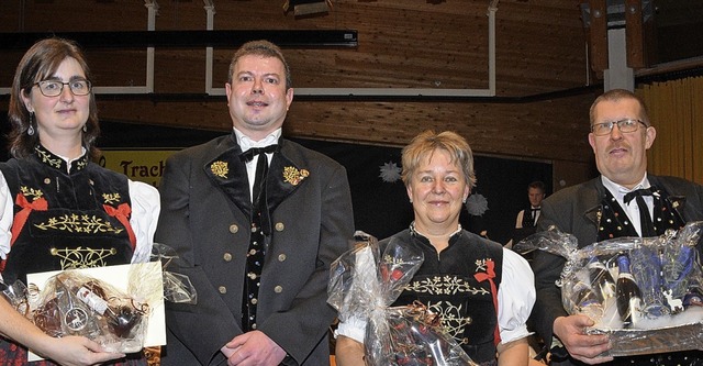 Die Geehrten (von links): Steffi Weile...ller, Birgit Thoma und Hubert Kaiser.   | Foto: Stefan Pichler