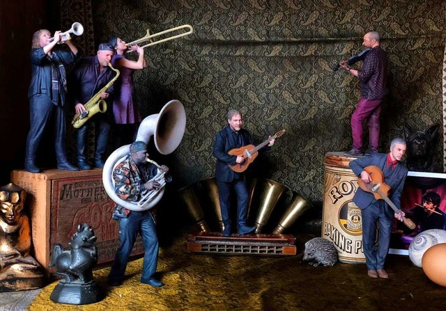 Die Bluesband &#8222;Hazmat Modine&#82...Zugpferde des Blserfestivals im Juni.  | Foto: Kulturamt