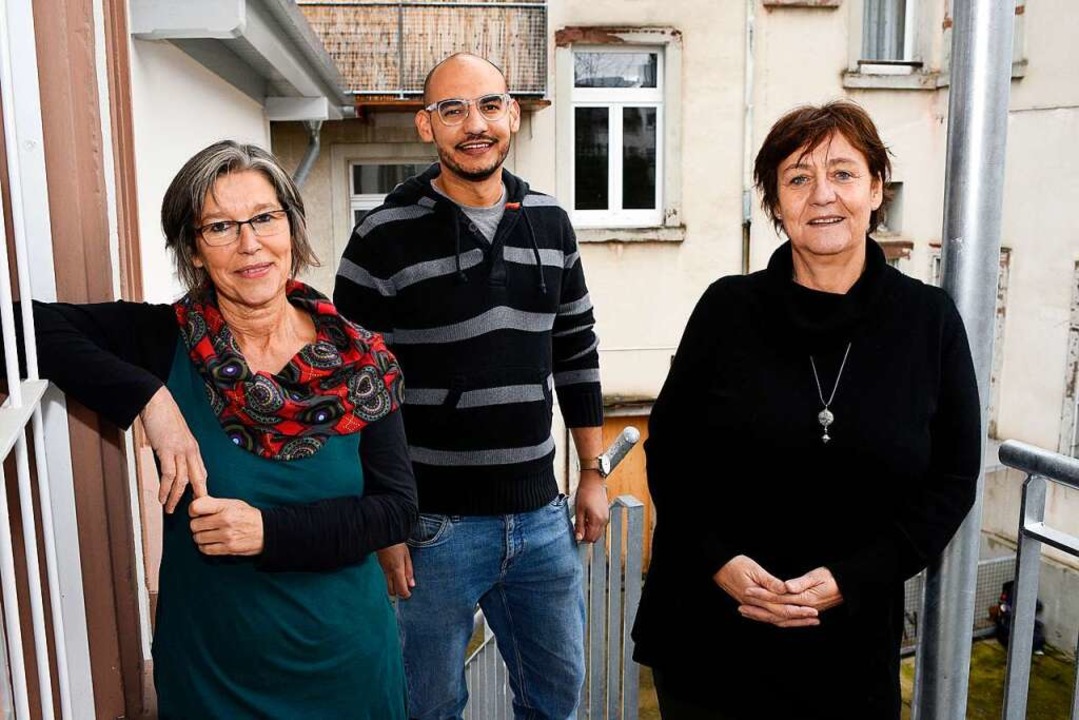 Sie geben Tipps, Infos und Ratschlge ...er (von links) von der Jugendberatung.  | Foto: Thomas Kunz